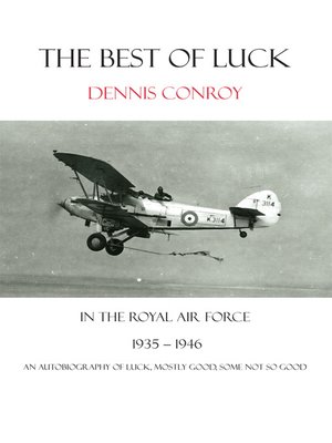 cover image of The Best of Luck, in the Royal Air Force 1935-1946